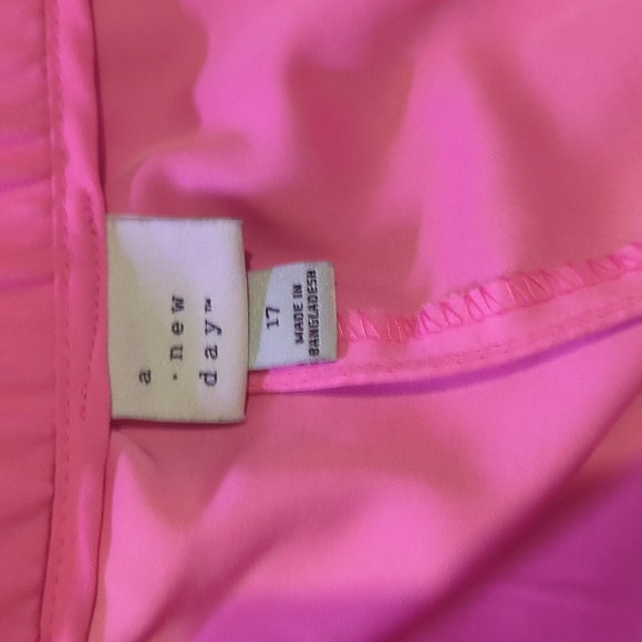 A New Day Bright Pink Wide-Leg Pants - Picture 3 of 4